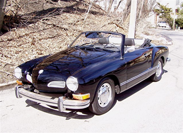 The Volkswagen Karmann Ghia is a 2 2 coupe and convertible marketed from 